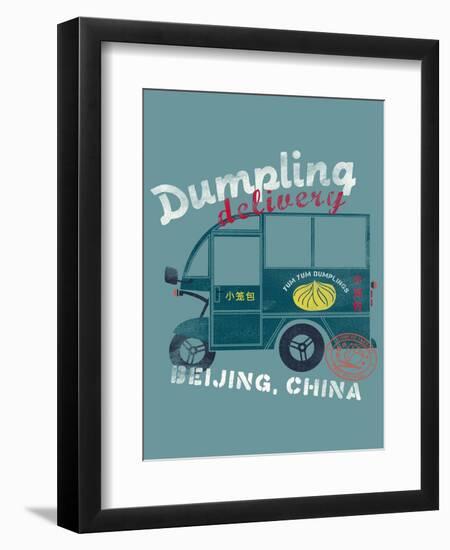 Delivery Truck-null-Framed Giclee Print