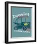 Delivery Truck-null-Framed Giclee Print