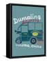 Delivery Truck-null-Framed Stretched Canvas