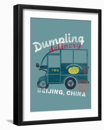 Delivery Truck-null-Framed Giclee Print