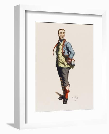 Dell'Arte Stenterello-null-Framed Art Print