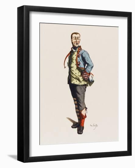 Dell'Arte Stenterello-null-Framed Art Print