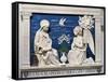 Della Robbia: Annunciation-Andrea Della Robbia-Framed Stretched Canvas