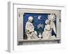 Della Robbia: Annunciation-Andrea Della Robbia-Framed Giclee Print