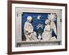 Della Robbia: Annunciation-Andrea Della Robbia-Framed Giclee Print