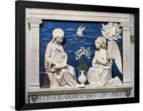 Della Robbia: Annunciation-Andrea Della Robbia-Framed Giclee Print