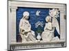 Della Robbia: Annunciation-Andrea Della Robbia-Mounted Premium Giclee Print