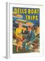 Dells Boat Trips-null-Framed Art Print