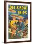 Dells Boat Trips-null-Framed Art Print