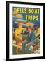 Dells Boat Trips-null-Framed Art Print