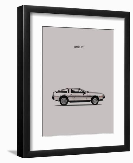 DeLorean DMC-12 1981-Mark Rogan-Framed Art Print