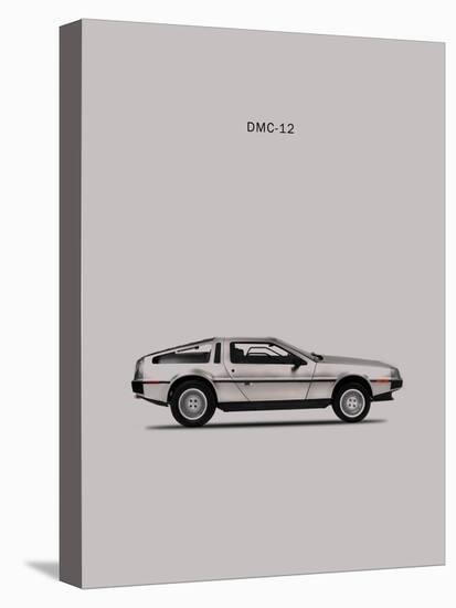 DeLorean DMC-12 1981-Mark Rogan-Stretched Canvas