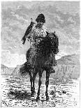 A Falconer, Turkestan, 19th Century-Delort-Giclee Print