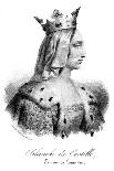 Blanche of Castile, Wife of Louis VIII of France-Delpech-Giclee Print