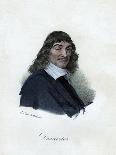 Rene Descartes, French Philosopher, Mathematician, and Scientist-Delpech-Giclee Print