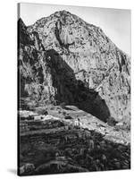 Delphi and the Phaedriades on Mount Parnassus, Greece, 1937-Martin Hurlimann-Stretched Canvas