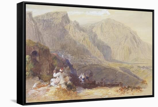 Delphi, C.1849-Edward Lear-Framed Stretched Canvas