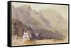 Delphi, C.1849-Edward Lear-Framed Stretched Canvas