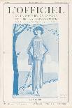 L'Officiel, February 15 1922 - Jeanne Lanvin (Illustration)-Delphi-Framed Art Print