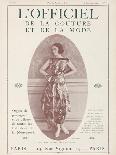 L'Officiel, February 15 1922 - Jeanne Lanvin (Illustration)-Delphi-Stretched Canvas