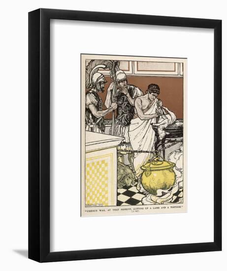 Delphi Oracle-Arthur Rackham-Framed Art Print