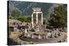 Delphi, Phocis, Greece. The tholos, dating from around 380-360 BC, beside the Sanctuary of Athen...-null-Stretched Canvas