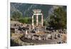 Delphi, Phocis, Greece. The tholos, dating from around 380-360 BC, beside the Sanctuary of Athen...-null-Framed Photographic Print