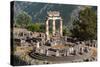 Delphi, Phocis, Greece. The tholos, dating from around 380-360 BC, beside the Sanctuary of Athen...-null-Stretched Canvas