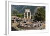 Delphi, Phocis, Greece. The tholos, dating from around 380-360 BC, beside the Sanctuary of Athen...-null-Framed Photographic Print