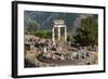 Delphi, Phocis, Greece. The tholos, dating from around 380-360 BC, beside the Sanctuary of Athen...-null-Framed Photographic Print