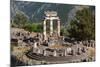 Delphi, Phocis, Greece. The tholos, dating from around 380-360 BC, beside the Sanctuary of Athen...-null-Mounted Photographic Print