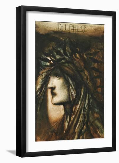 Delphike, 1896-Simeon Solomon-Framed Giclee Print