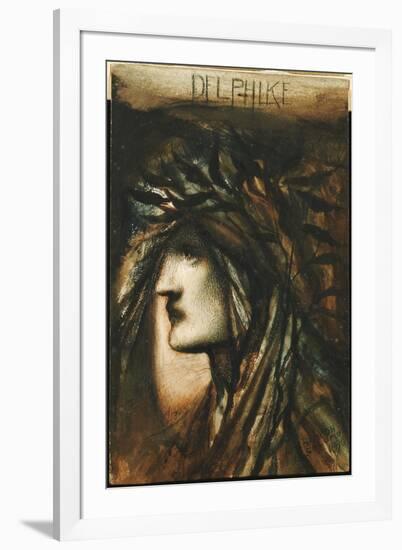 Delphike, 1896-Simeon Solomon-Framed Giclee Print