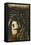 Delphike, 1896-Simeon Solomon-Framed Stretched Canvas