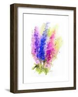 Delphinium, 2016-John Keeling-Framed Giclee Print