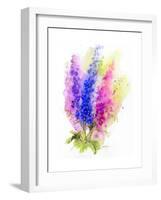 Delphinium, 2016-John Keeling-Framed Giclee Print