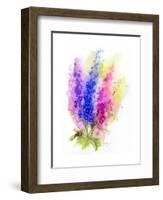 Delphinium, 2016-John Keeling-Framed Giclee Print