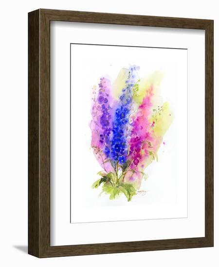 Delphinium, 2016-John Keeling-Framed Giclee Print