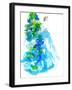 Delphinium-Schuyler Rideout-Framed Art Print