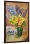 Delphiniums and Chrysanthemums-Anna Boch-Framed Giclee Print