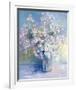 Delphiniums and Daisies-Genevieve Dolle-Framed Giclee Print