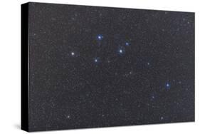 Delphinus Constellation on a Hazy Night-null-Stretched Canvas