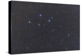 Delphinus Constellation on a Hazy Night-null-Stretched Canvas