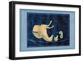 Delphinus, Equuleus and Pegassus-null-Framed Art Print