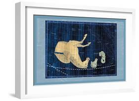 Delphinus, Equuleus and Pegassus-null-Framed Art Print