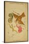 Delphinus, Sagitta and Aquila Constellations, 1825-Science Source-Stretched Canvas