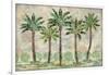 Delray Palm Horizontal-Paul Brent-Framed Art Print