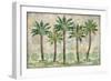 Delray Palm Horizontal-Paul Brent-Framed Premium Giclee Print