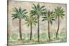 Delray Palm Horizontal-Paul Brent-Stretched Canvas