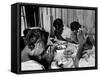 Delta and Pine Company African American Sharecropper Lonnie Fair and Family Praying before a Meal-Alfred Eisenstaedt-Framed Stretched Canvas